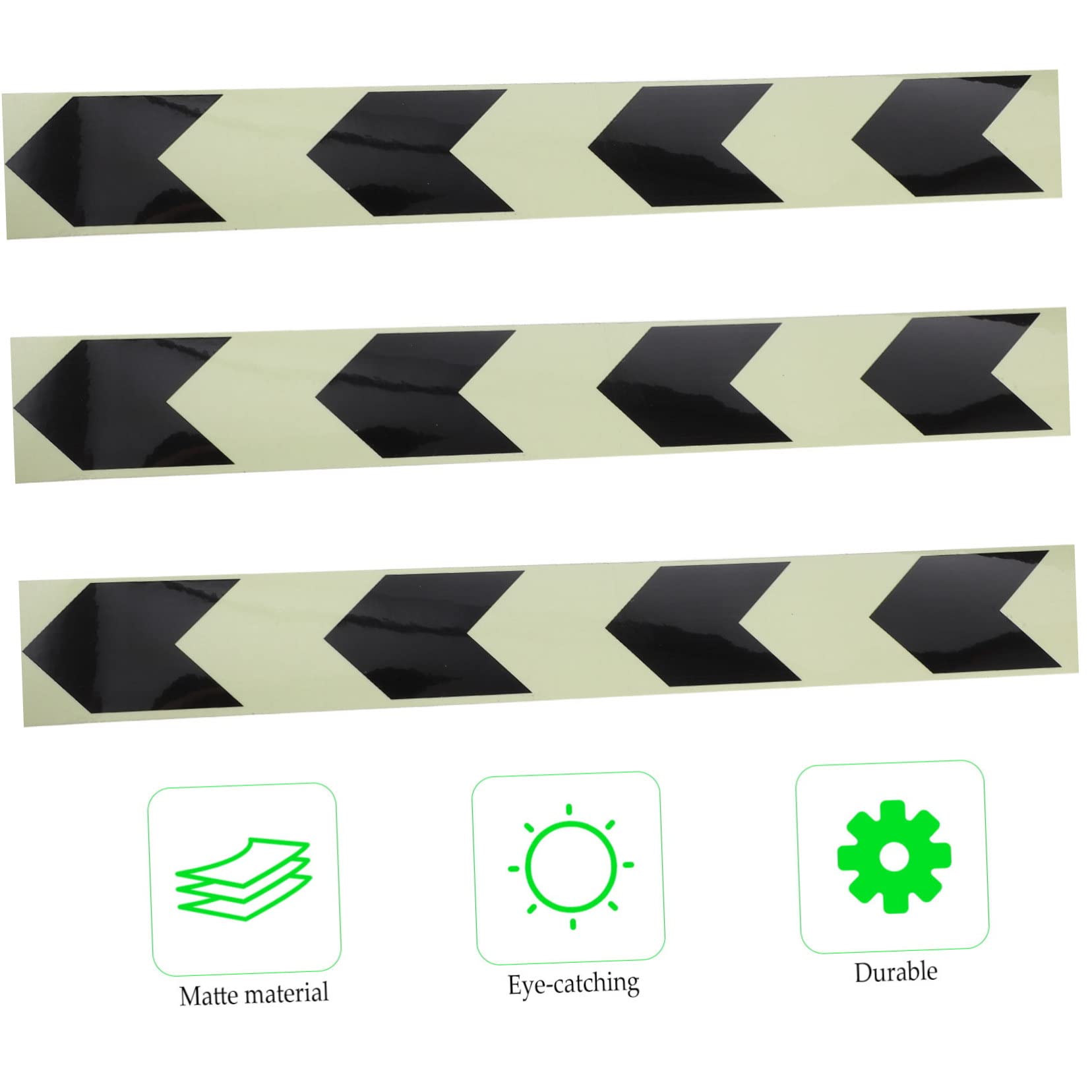 SOLUSTRE 2rollos Cinta Adhesiva Luminosa Reflectante y Para Señalización Para Almacenes Oficinas y Espacios Públicos Alta Visibilidad La Oscuridad