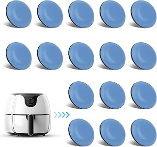 LUTER 16pcs Appliance Sliders, Kitchen Appliance Sliders for Counter Easy to Move and Space Saving Kitchen Appliance Sliders for Coffee Machines Air Fryers Pressure Cookers Deep Fryers