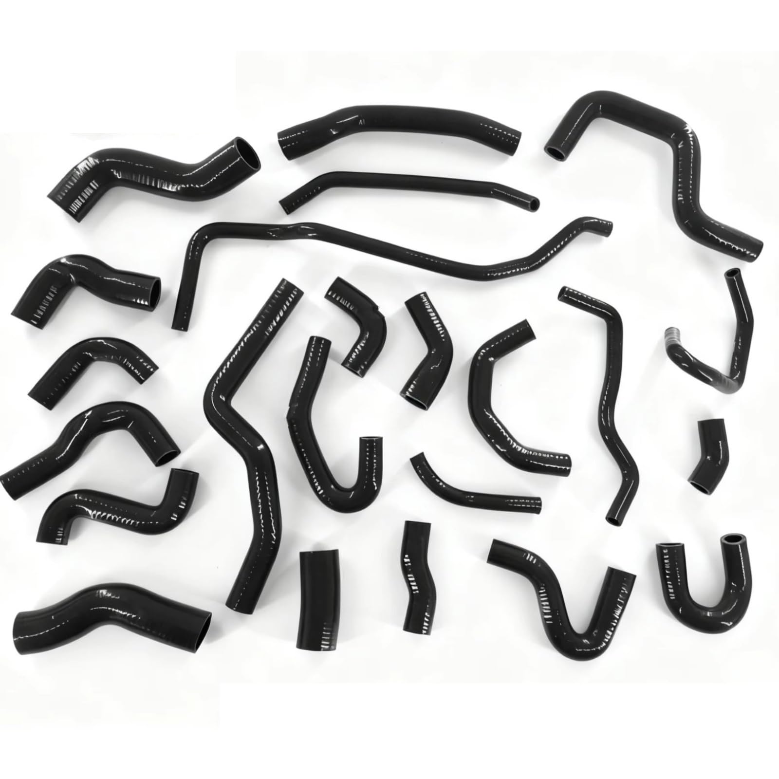 Kit tubo radiatore Compatibile Con Per RS3 Per TTRS Kit Tubo Flessibile Refrigerante Kit Tubo Flessibile Ricambi Auto Set Motore(Nero)