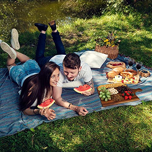 Aidea Wood Cutting Board With Handle, Cheese Board Chartuterie Board，For Cutting And Serving 17"X11"Bundle With 17"X6"(2 Pack) #TOP4