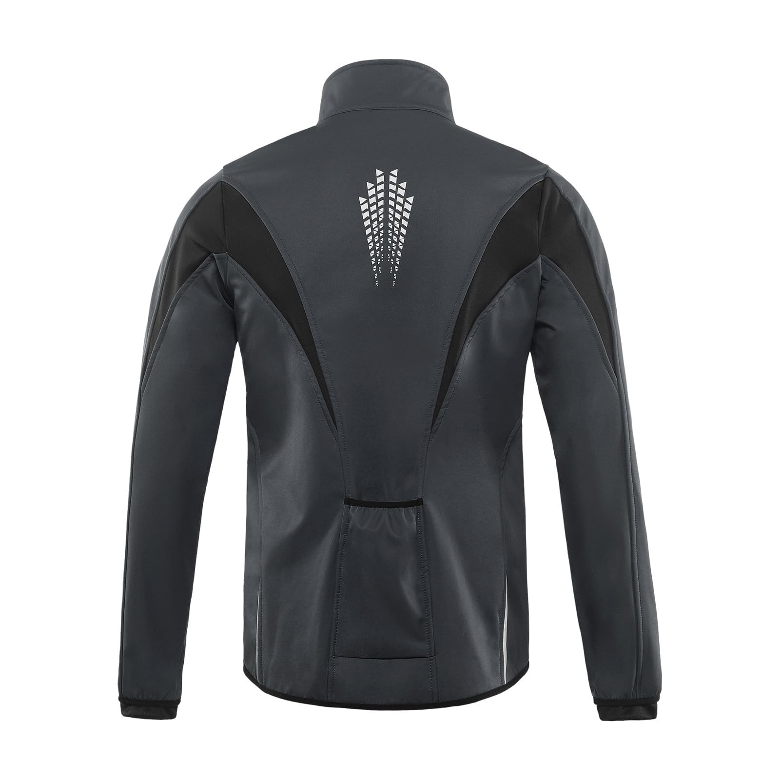 Chaqueta de ciclismo Softshell para hombre térmica, cálida y cortavientos Maillot impermeable para ciclismo de montaña; equipamiento para clima frío ideal para esquí, ciclismo