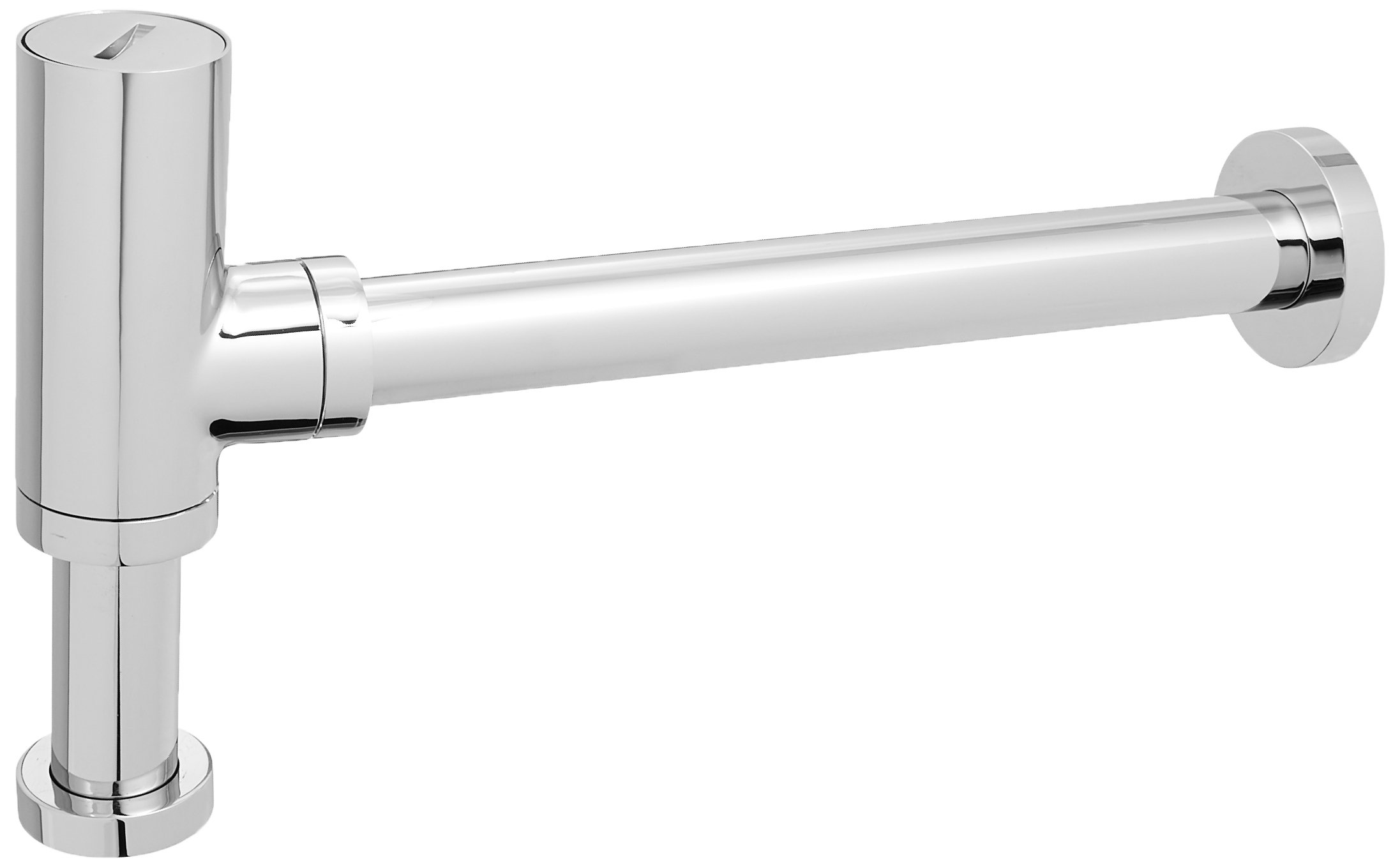 Remer HT32,16 Brass Decorative Trap, 3" L x 15.04" W, Chrome