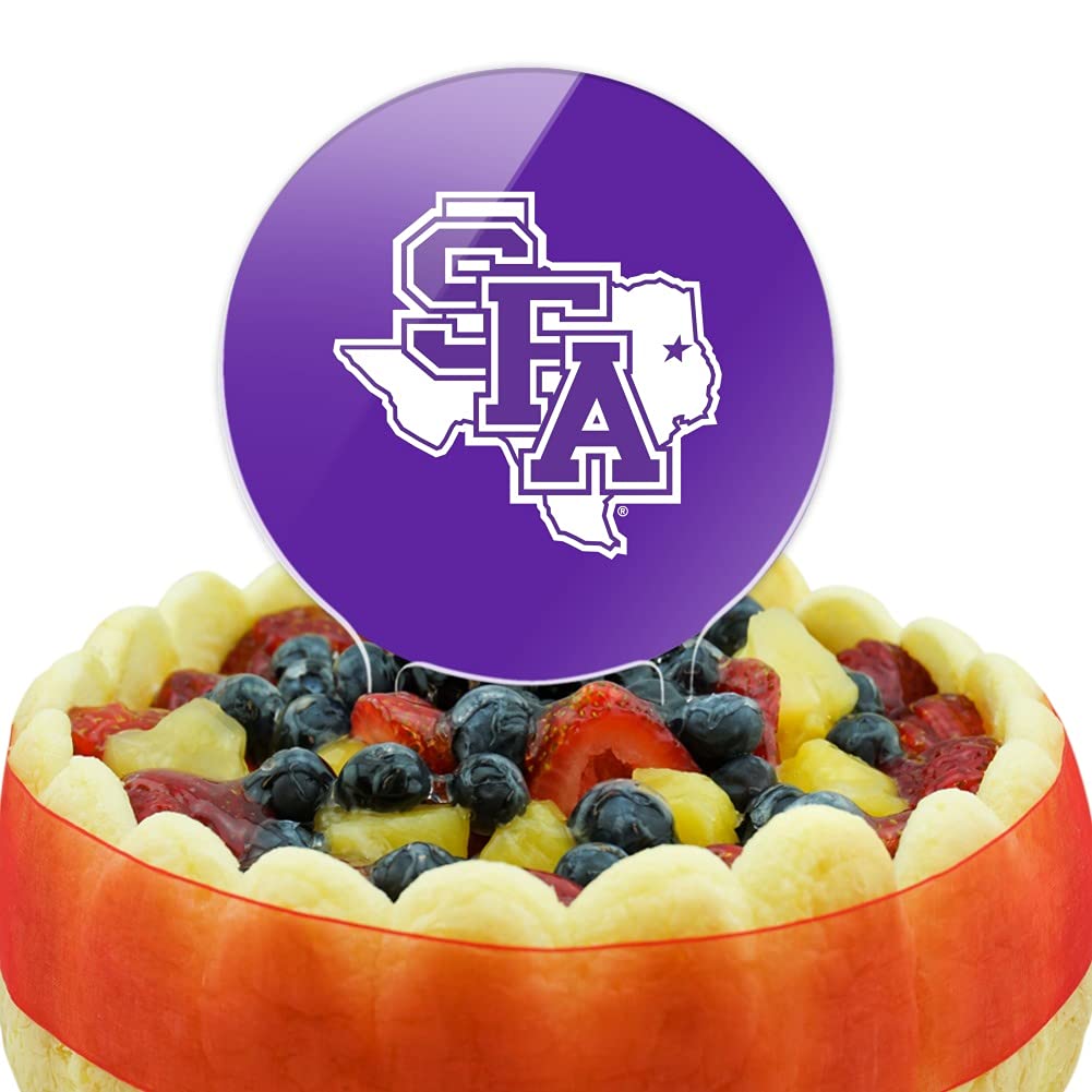 Acrylic Florida Atlantic University Cake Topper - FAU Themed Party Decoration For Graduation & Birthdays
