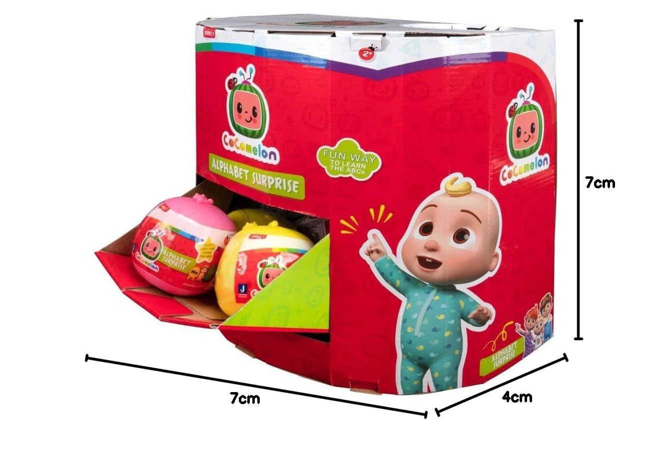 CoComelon CMW0045 Famiglia Set di 4 personaggi invernali ufficiali mobili giocattoli dai 3 anni in su : CoComelon