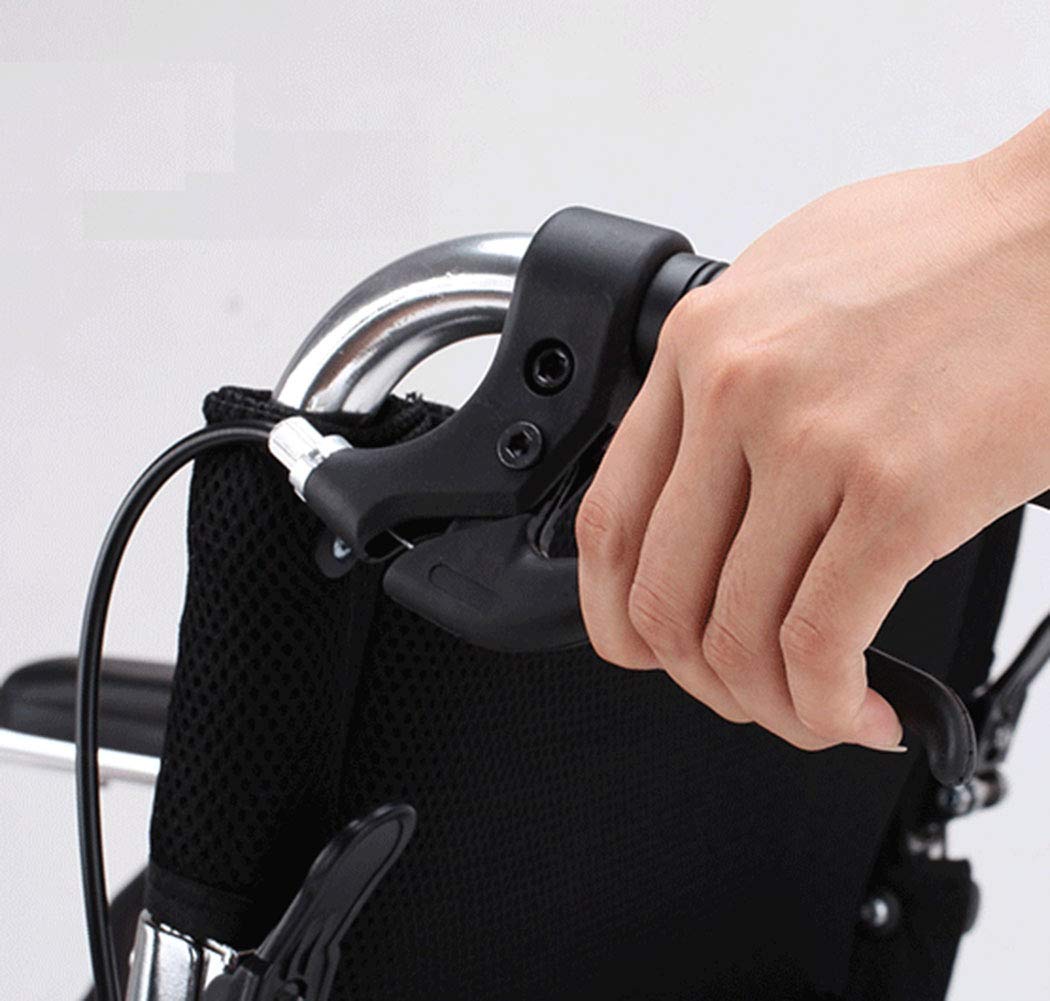 Wheelchair, Silla de Ruedas Manual Plegable, Ligera, Multifuncional, de aleación de Aluminio, Adecuada para Personas Mayores y discapacitadas para Llevar Silla de Ruedas Plegable Ultraligera