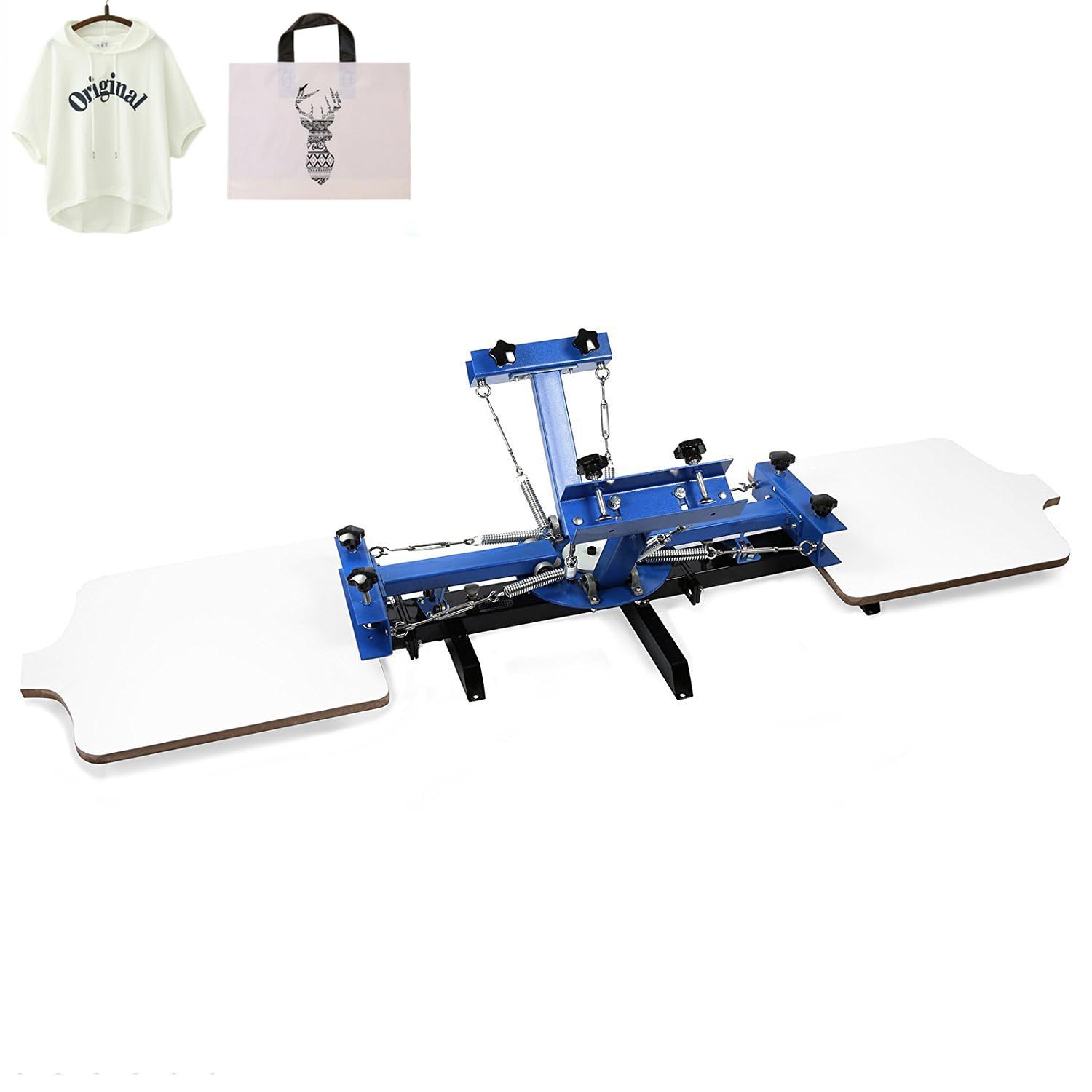 Machine de sérigraphie 4 couleurs pour imprimer sans décalage