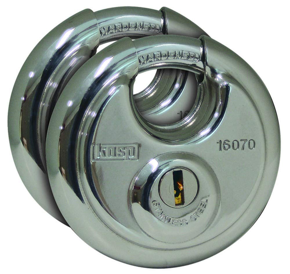 Kasp Silber K16070d2 160 Series Disc Padlock Set