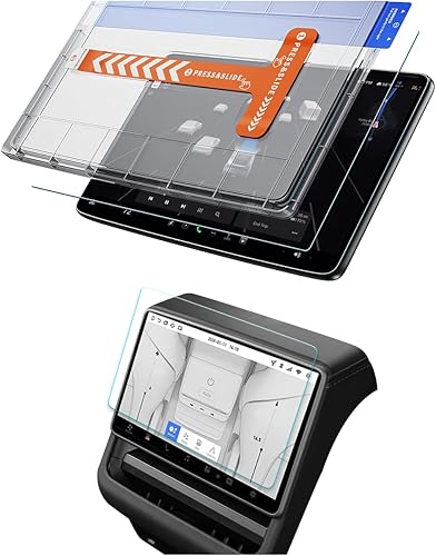 Vista 15 de Protector de pantalla para radio Nissan Frontier de 9 pulgadas, para Nissan Frontier 2022-2024, accesorios de vidrio templado 9HD compatible