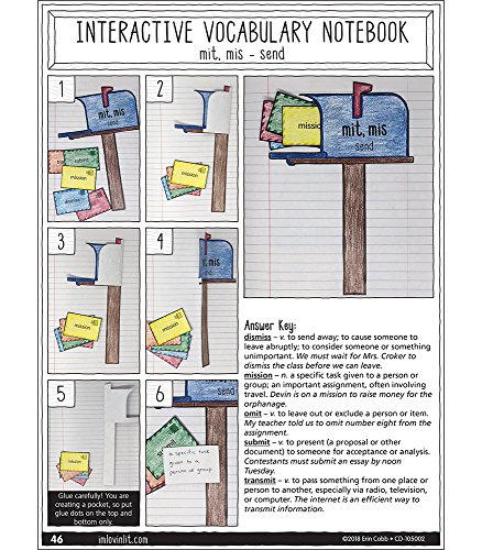 image for Carson-Dellosa I’m Lovin’ Lit – Interactive Vocabulary Workbook,