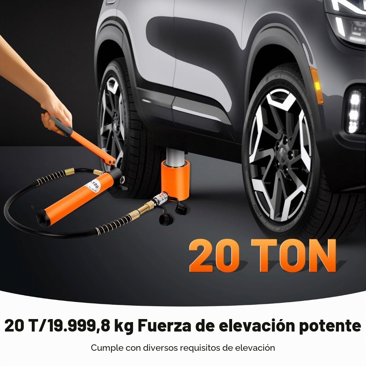 Bomba hidráulica de 350 cc de carrera 50 mm prensa hidráulica de 20 toneladas con bomba hidráulica Cp-180 Jack hidráulico para máquinas de corte hidráulico, cilindros hidráulicos, pinzas hidráulicas