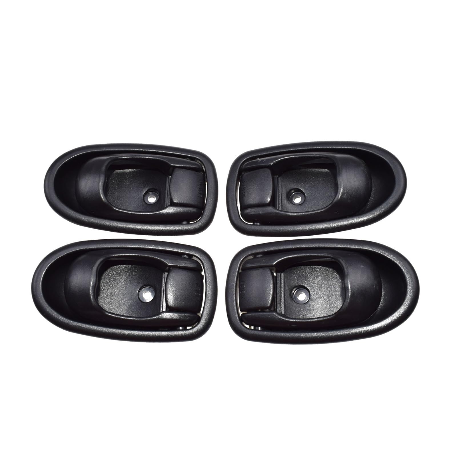 LinQianBhD for Hyundai for Elantra 1996 1997 1998 1999 2000 2001 Inside Interior Door Handle Left Right 4Piece Inner Car Door Handle(Black 4PCS)