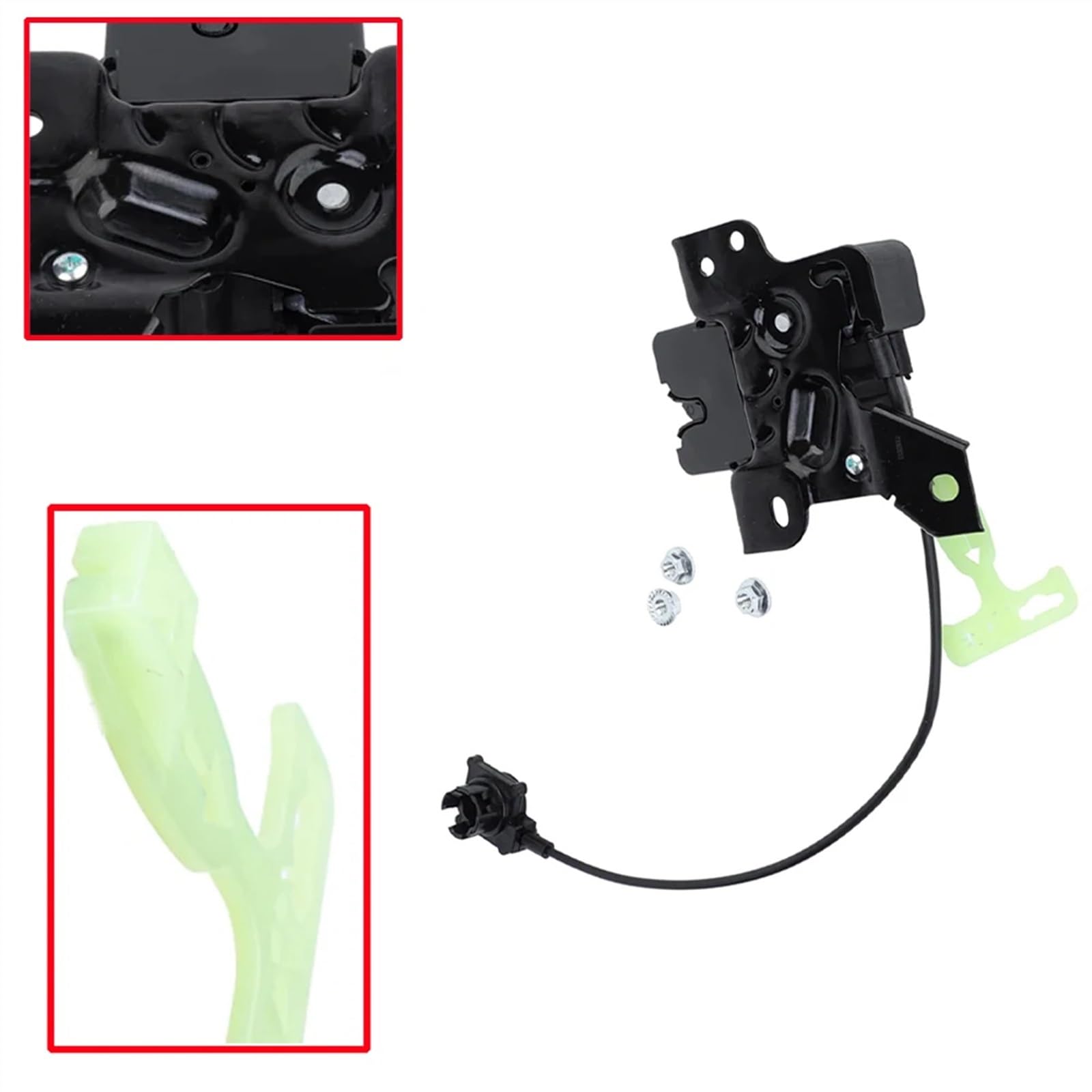 Candado maletero traser Compatible con Ford para Crown | Para Victoria Sedan 2004-2011 4W7Z5443200AA Actuador de bloqueo de maletero trasero 6W7Z5443200A 7W7Z5443200A