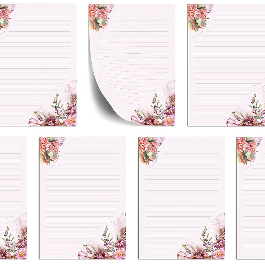 flower 　英語　Essay Writing 等セット Amazon.co.jp: Zet and Kay Flower Trifold Colored Paper