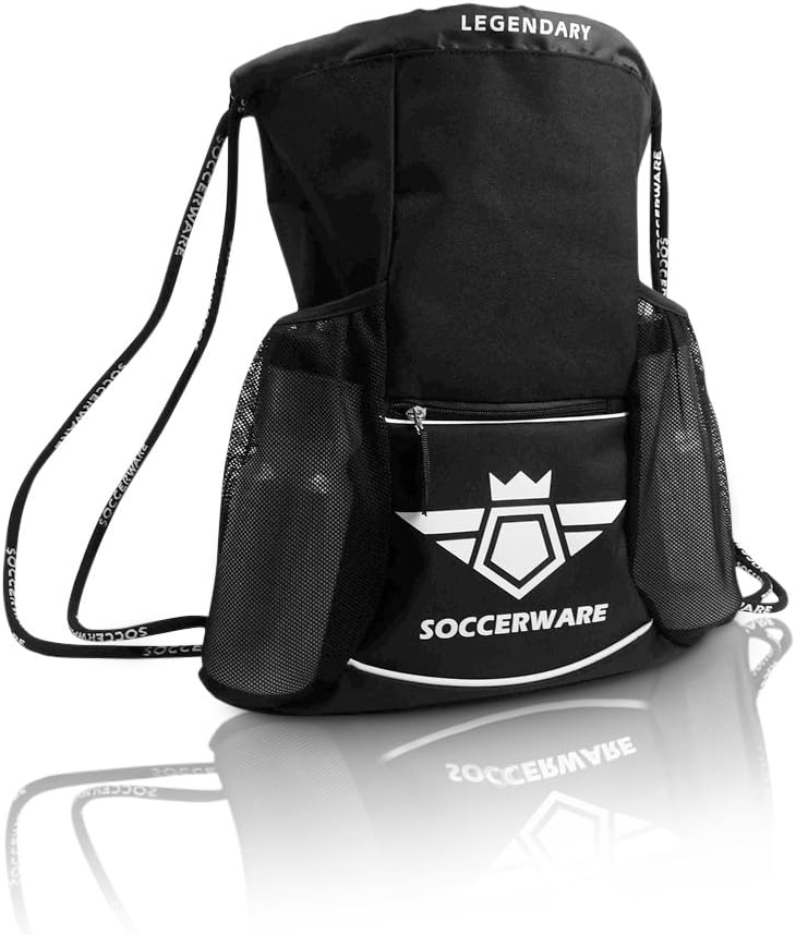 Soccer Bag Backpack - Youth & Kids, Organize Sports Gym Equipment - Boys Girls - Image 5