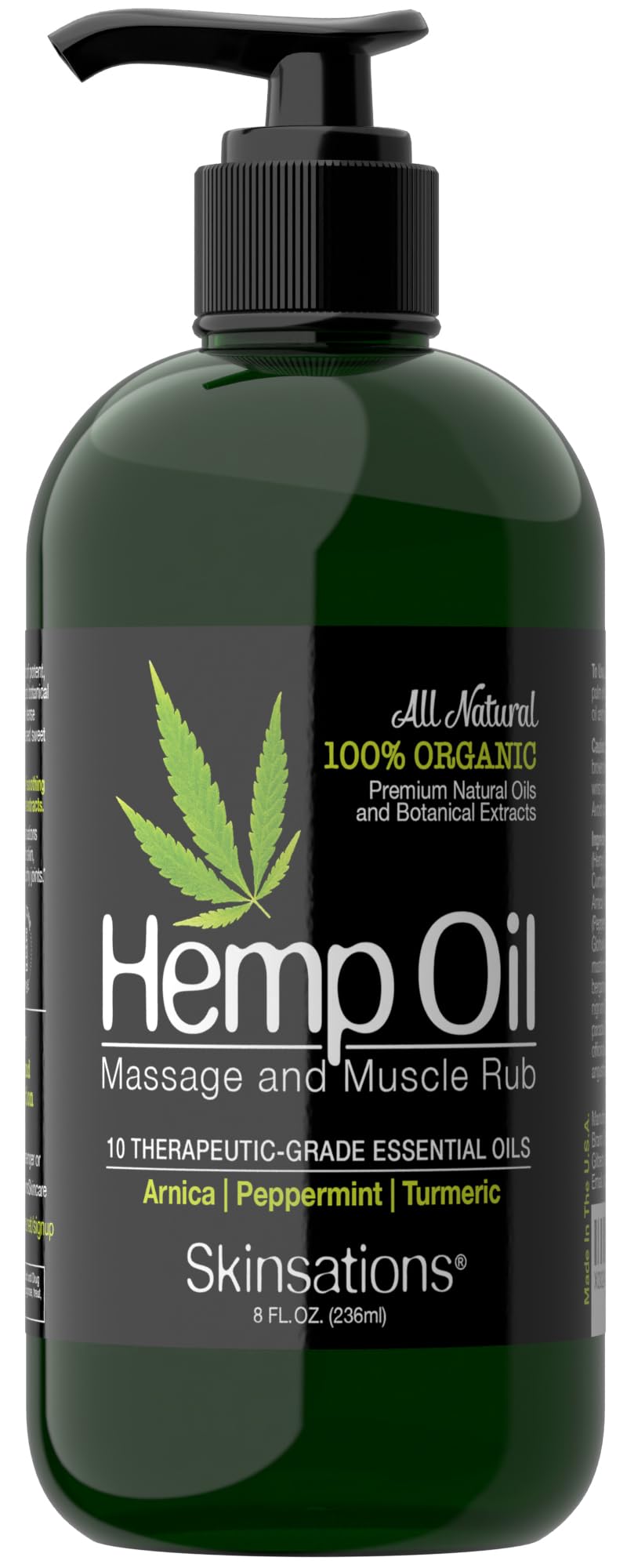 Skinsations Hemp Massage Oil