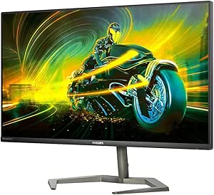 PHILIPS Gaming 32M1N5500VS - 32 inch QHD Monitor, 165Hz, 1ms, VA, Smart Image HDR, Speakers, Low input lag, USB HUB (2560 x 1440 @ 165 Hz, HDR 400 HDMI 2.0 / DP 1.4 / USB 3.2)