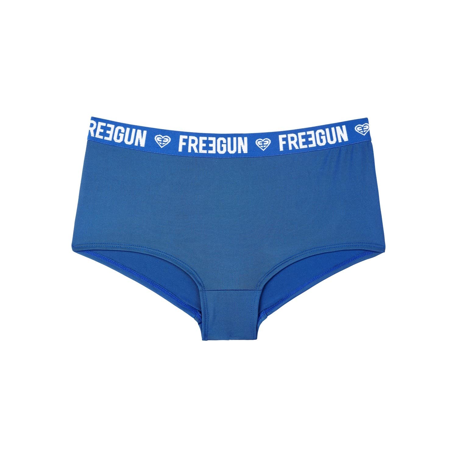 FREEGUN Shorty Fille, sous-vêtement Enfant Microfibre, Respirant et Confortable (Lot de 4)