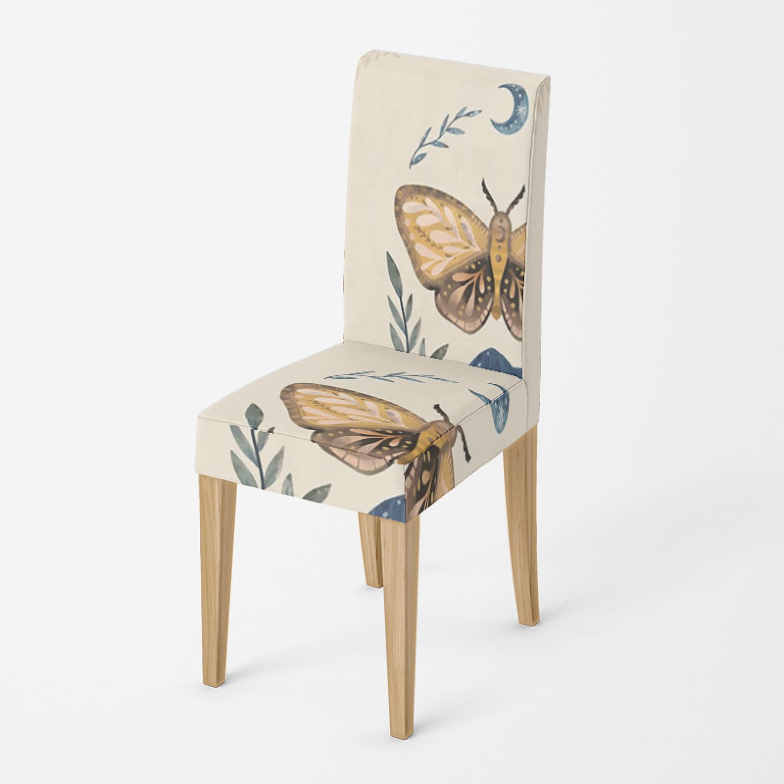 Fundas Sillas Comedor Elasticas Luna Beige Insecto Funda Silla Pack de 6
