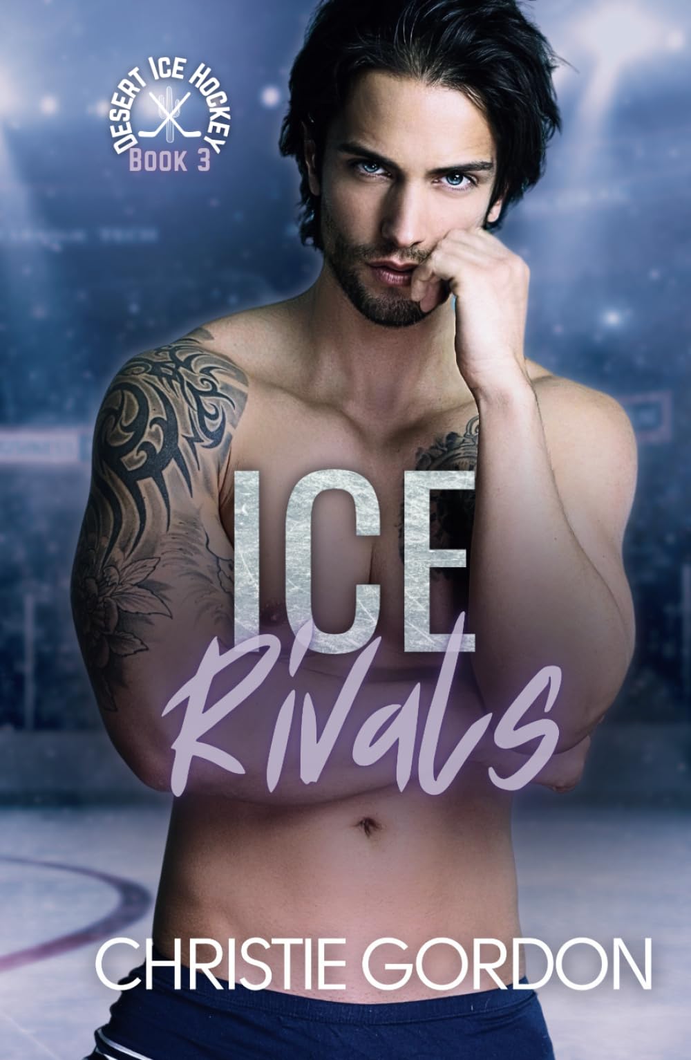 Ice Rivals: An Enemies to Lovers Hockey MM Romance (Desert Ice Hockey)