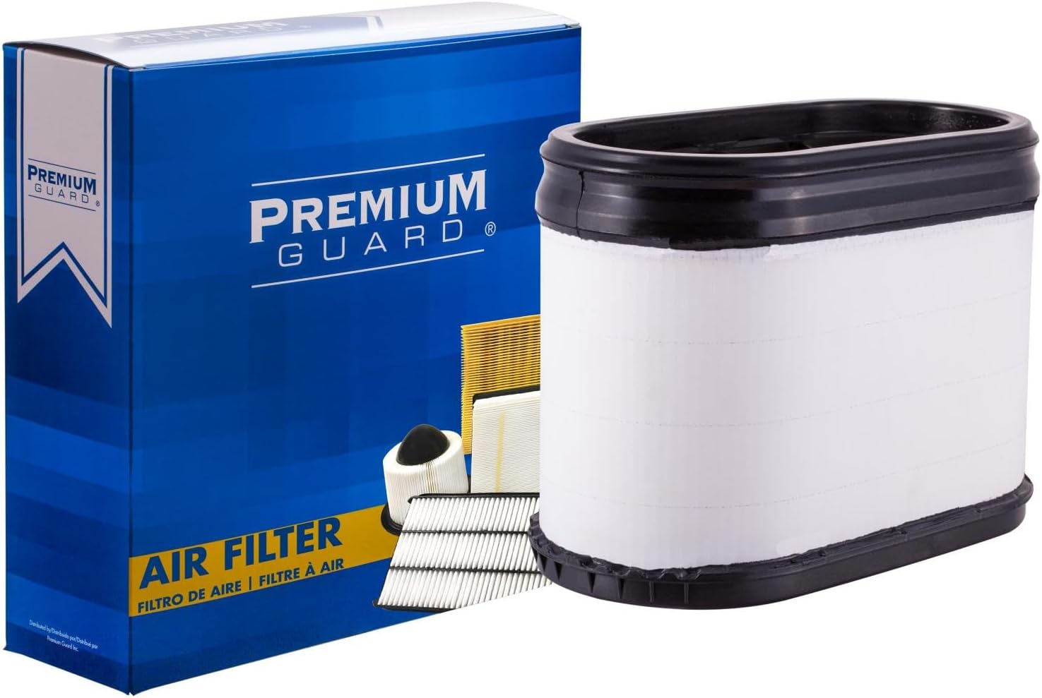 PG Engine Air Filter PA5697 | Fits 2008-2010 Ford F-250 Super Duty, F-350 Super Duty, F-450 Super Duty, F-550 Super Duty