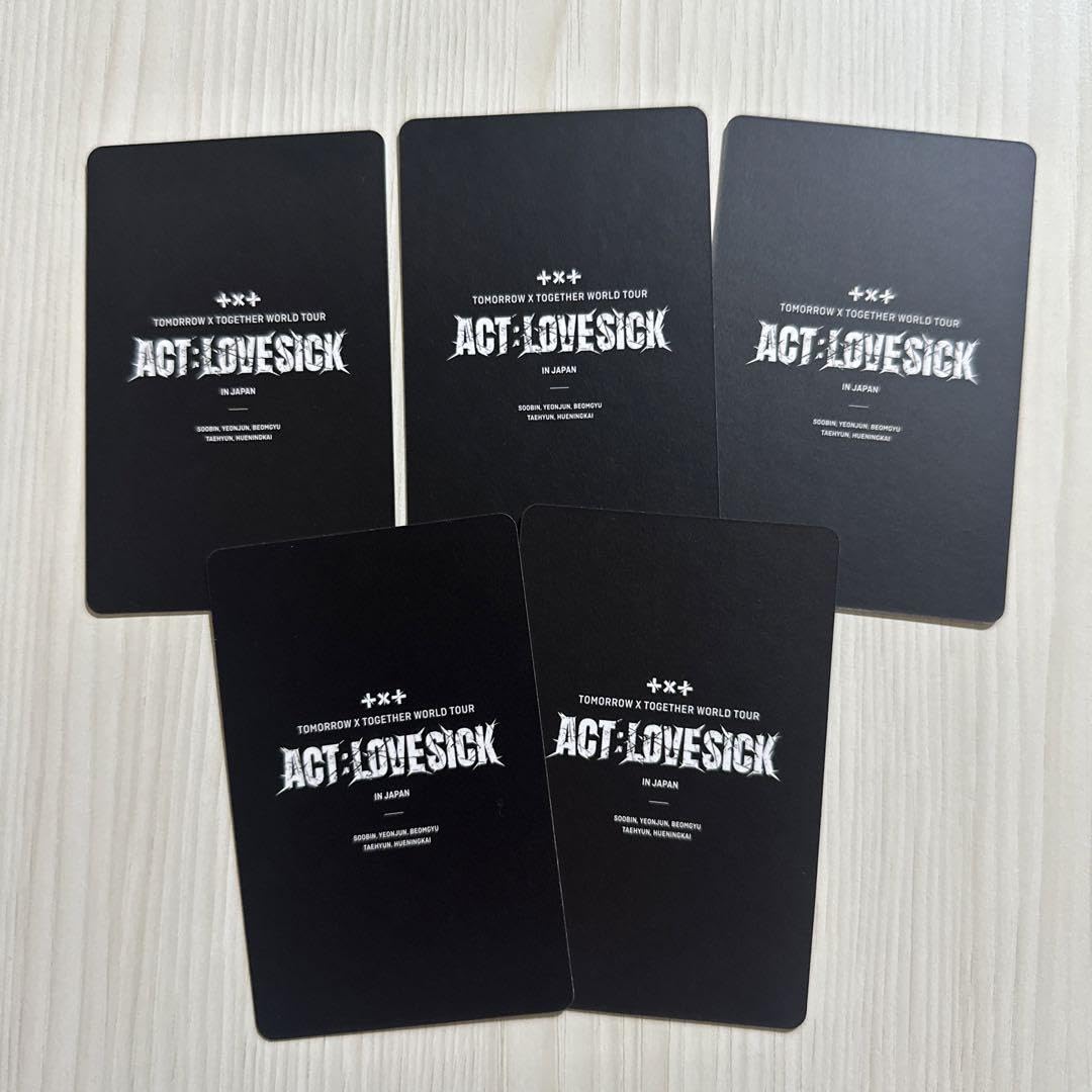 Amazon.co.jp: TXT ACT LOVE SICK in jp初回限定盤 Blu-ray トレカ