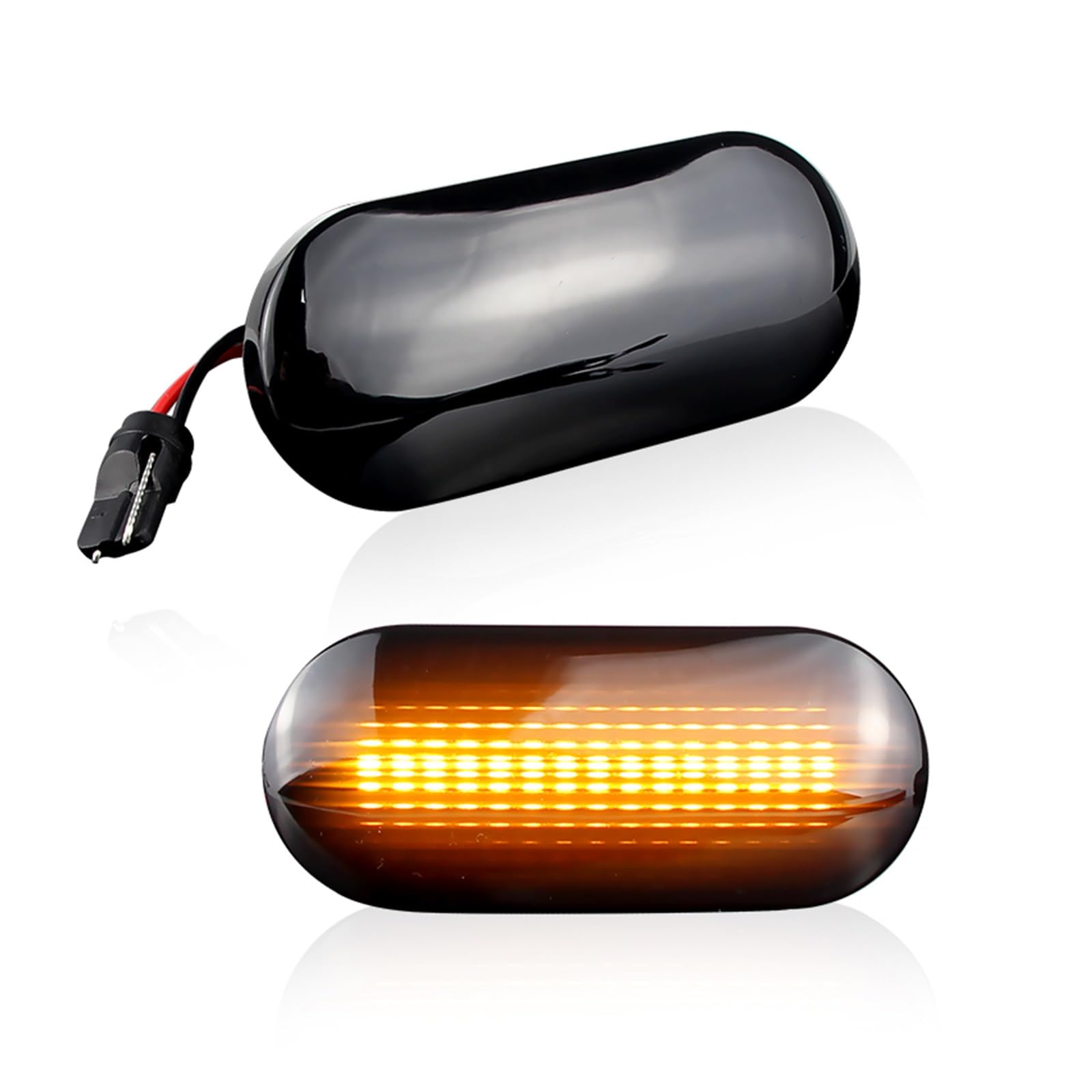 2 pièces 12V feu de signalisation latéral for SEAT Leon 1P Ibiza Mk3 6L Mk4 6J Toledo Exeo berline Exeo berline