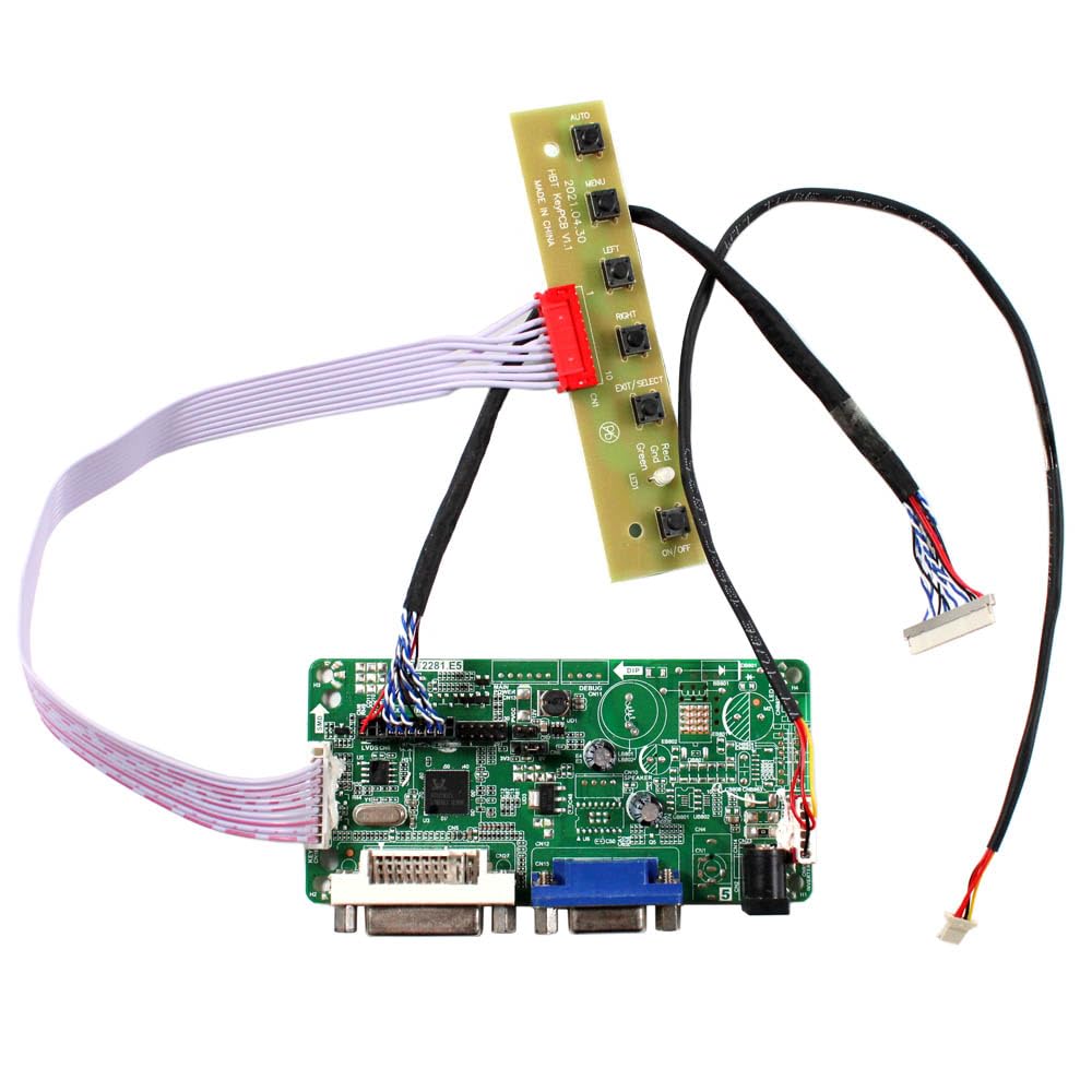 VSDISPLAY Placa de control DVI VGA para pantalla LCD de 8.4 pulgadas 800x600 G084SN05