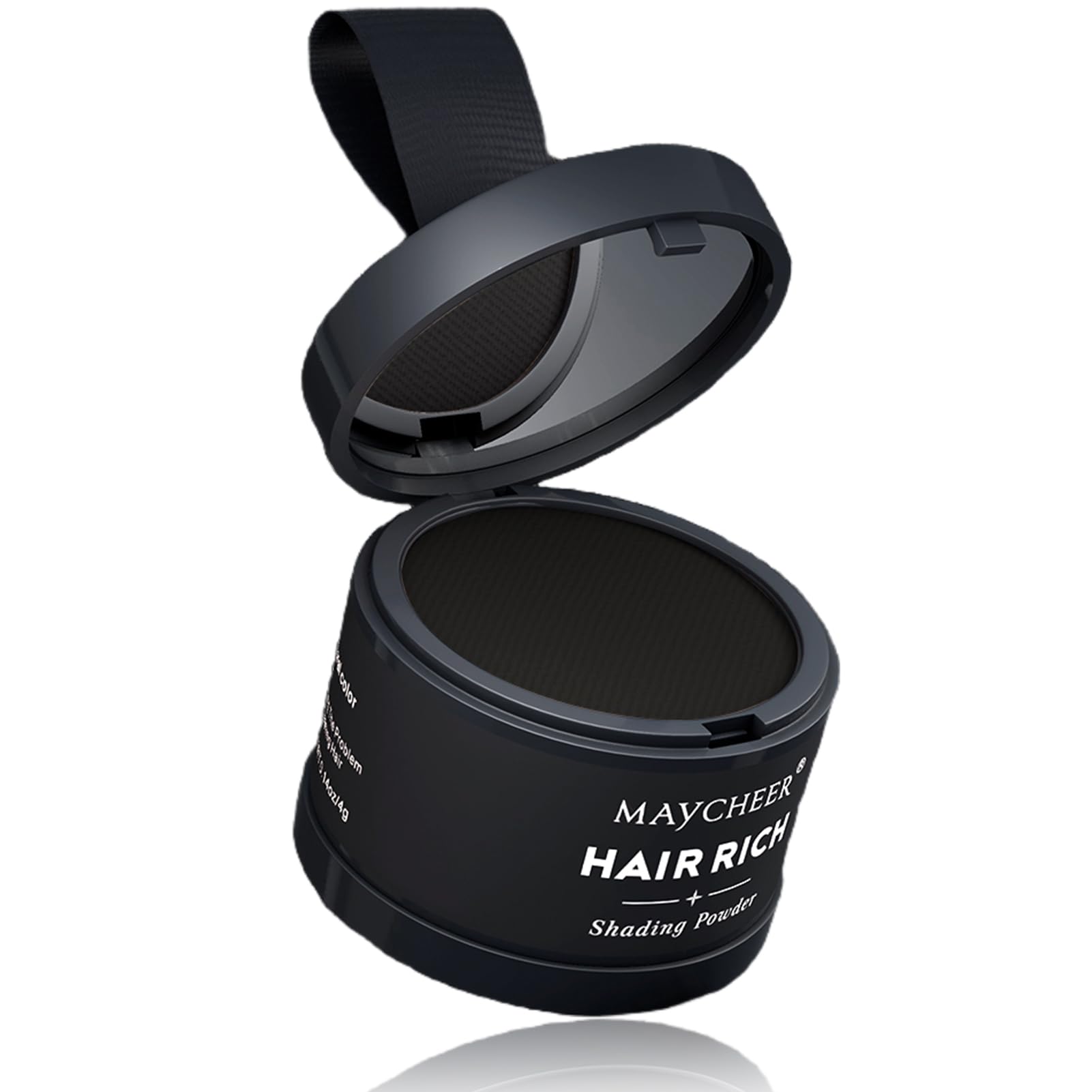 Maycheer Hairline Powder for Women - Hair Rich Shading Powder, 30 Colors Magic Root Cover Up (Black 05)