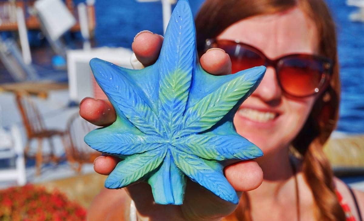 Pack of 4, Soap, Hemp Soap, Soap on a Rope, Bath Soap (Weight of 4 oz./ea)