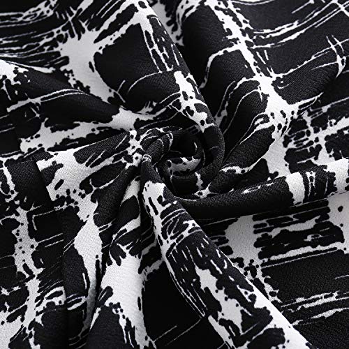 Image of Sureple Women's Retro Sleeveless Swing Casual Work Summer Party Dress with Pockets