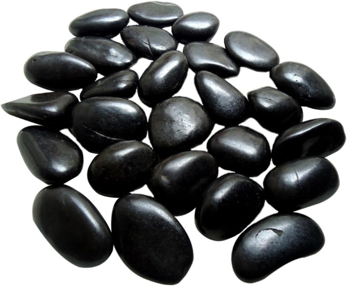 Happyyami 1 Pack Fish Tank Pebbles Natural River Rocks for Aquarium Decorative Garden Pebbles Astetic Room Decor Decorative Polished Pebbles Aquarium Rocks Ornament Stone Indoor Filler