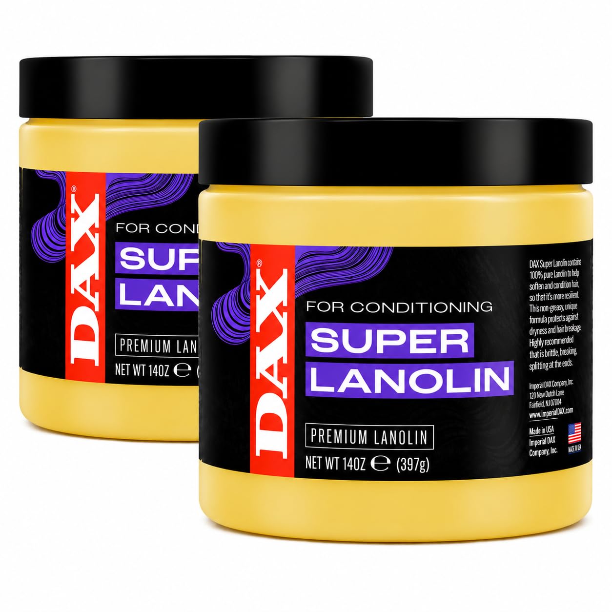 Amazon.com: DAX Super Lanolin Hair Conditioning Treatment, 14 Oz