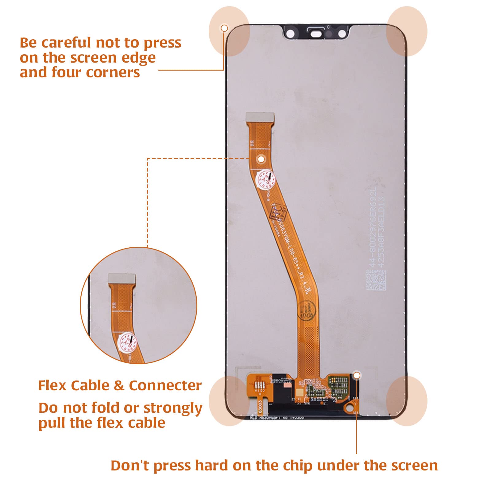 Amazon.com: A-MIND for Huawei Nova 3i/P Smart+ LCD Display Screen