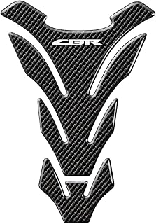 For Honda 3D Motorcycle Tank Pad Gas Tank Protector for CBR1000RR CBR650R CBR600RR CBR500RR CBR400RR CBR650F CB650R CBR600 F1/F2/F3/F4 CBR250RR CBR400R CBR650F CBR900RR CBR929RR(White)