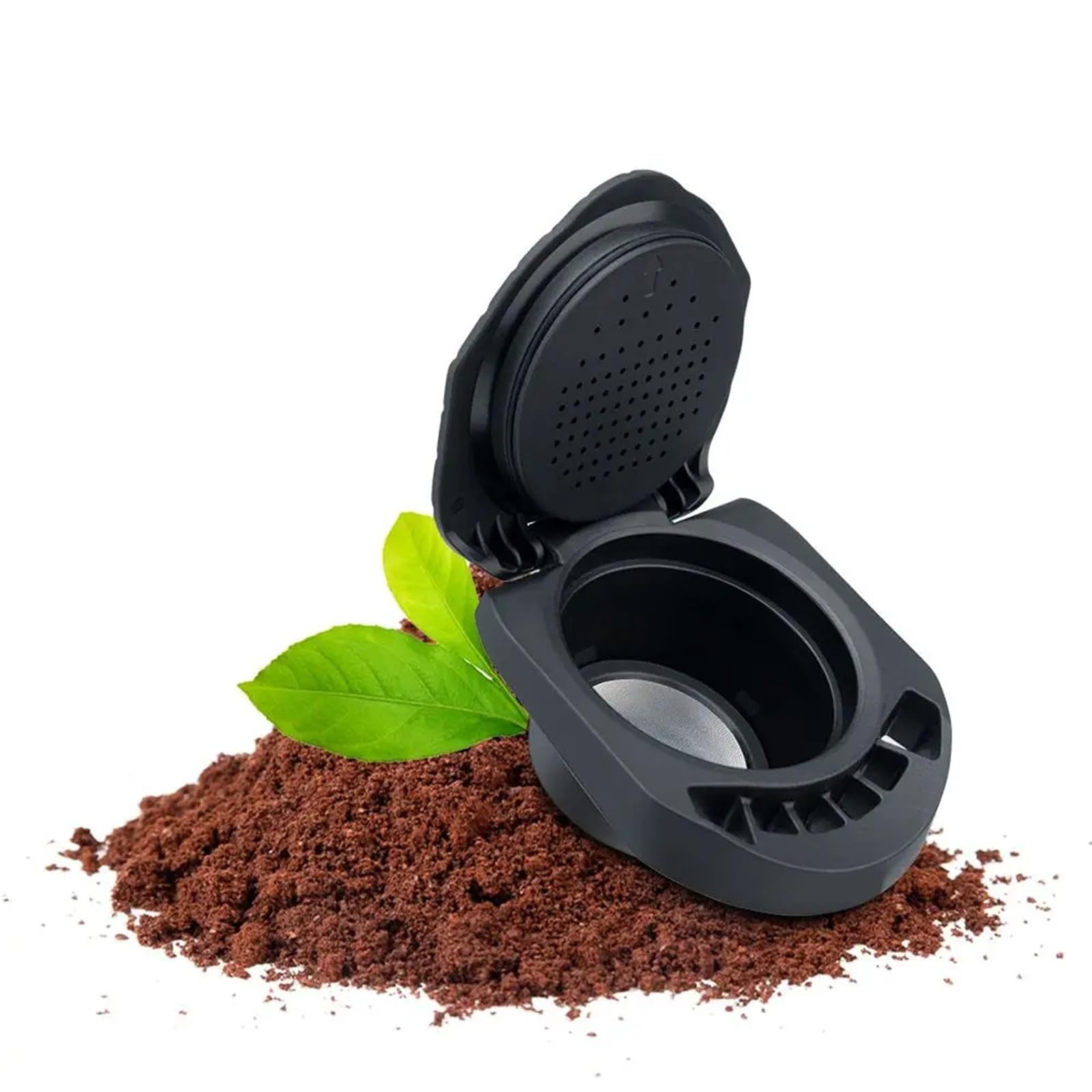 Nachfüllen wiederverwendbarer Kapseladapter, kompatibel mit Dolce Gusto Kaffeekapsel-Konverter, kompatibel mit Genio S Piccolo Xs Maschinen-Kaffeezubehör