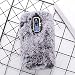 Produktbild Nadoli für LG G7 Hase Pelz Hülle,Kaninchen Case Warme Winter Weiche Flauschige Plüsch Haar Handy Tasche Soft Schutzhülle Cover für LG G7,Dunkel Grau