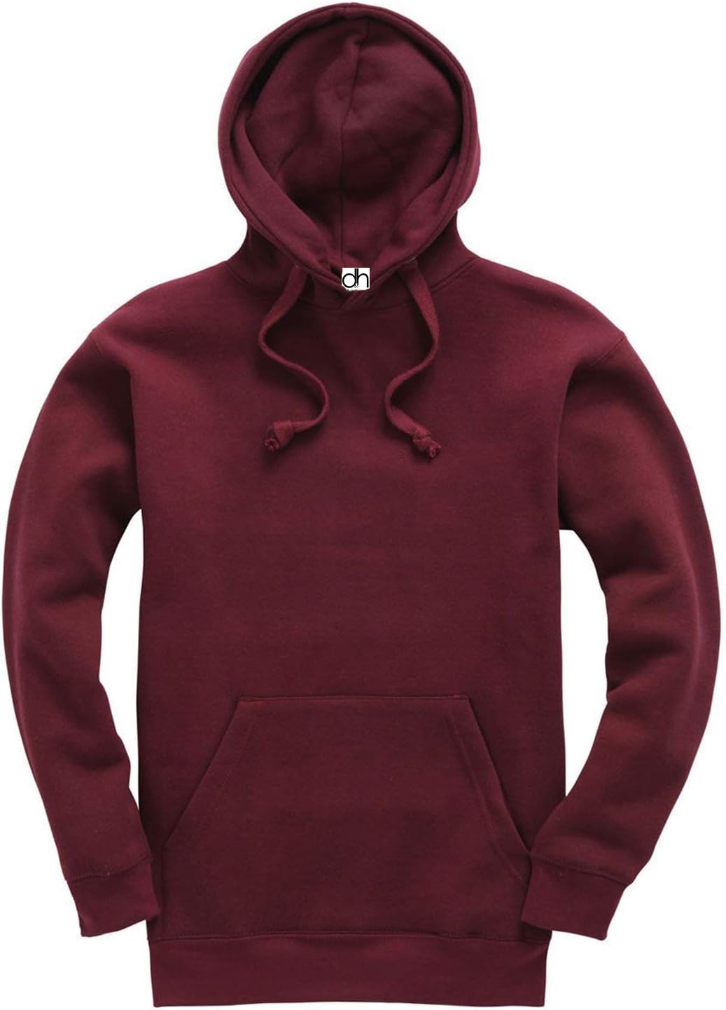 D&H CLOTHING UK Premium Adult Unisex Premium XS-6XL Pullover Heavy Blended Hooded Fleece Jumper Work Wear Sweatshirt Hoodies Top Plain BNW Unisex