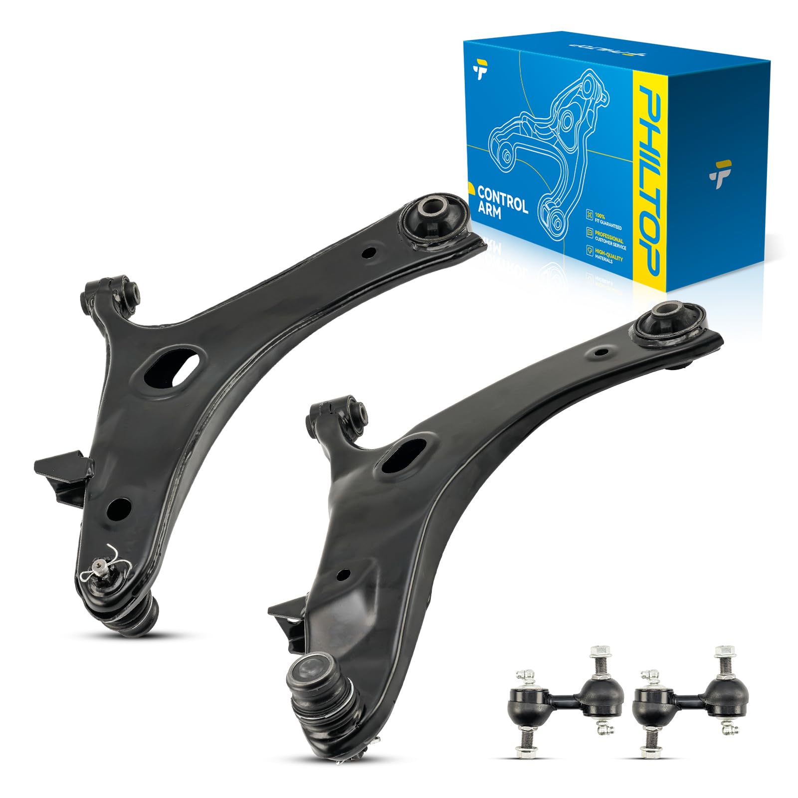 PHILTOP 4Pcs Front Lower Control Arms