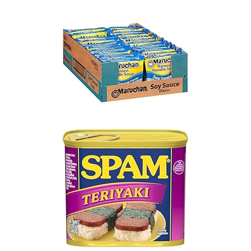 SPAM Teriyaki and Maruchan Ramen - Paquete de salsa de soja