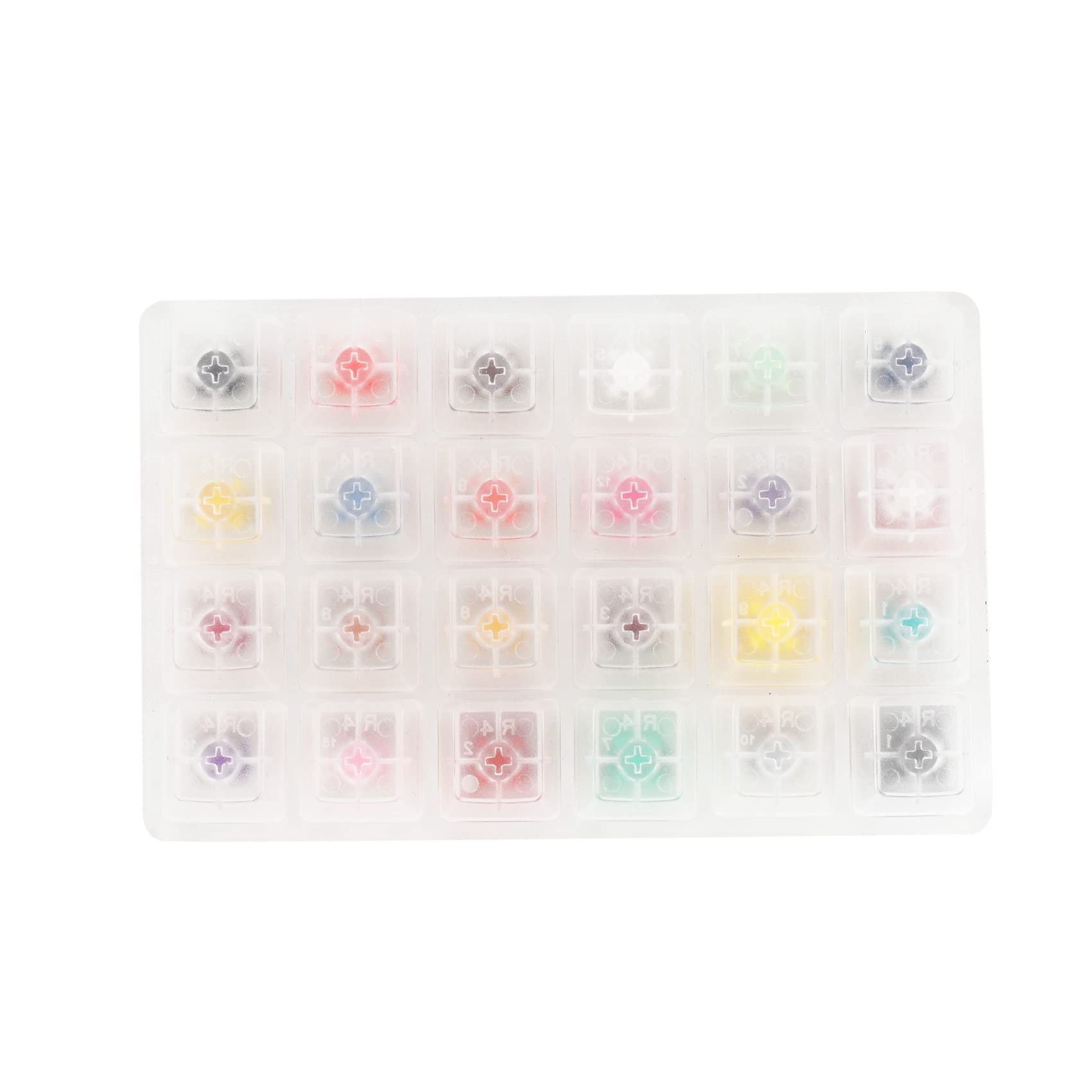 Testeur de 24 interrupteurs pour clavier mécanique avec socle acrylique - 8