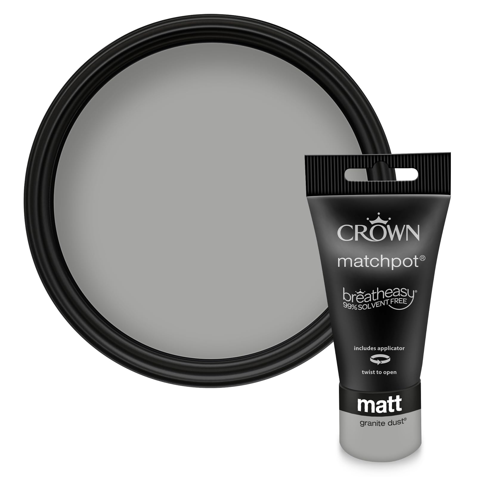 Crown Matt Emulsion Granite Dust 40Ml