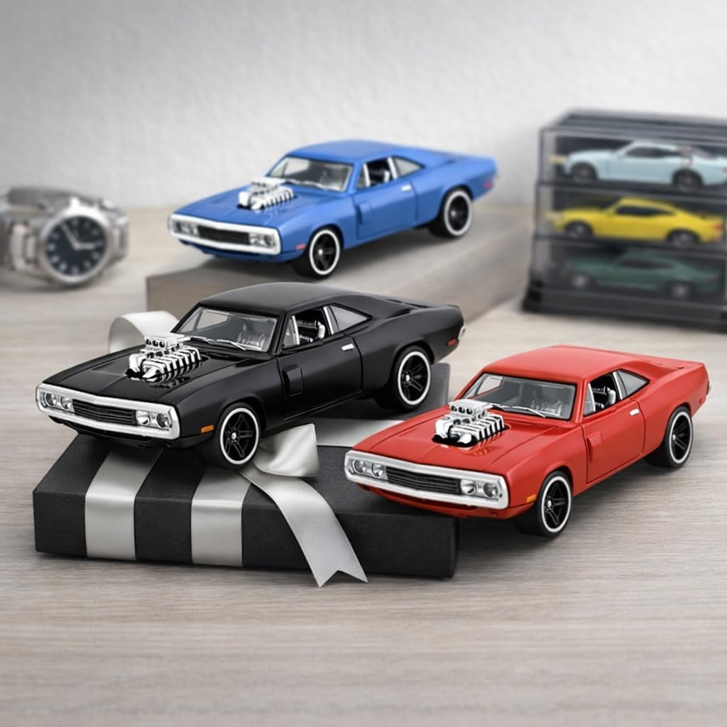 ZELQUBE Dodge Charger 1:64 Scale Diecast Metal Collectible Car