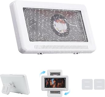 Waterproof Shower Phone Holder, Compatible with 4"- 7" Cell Phones