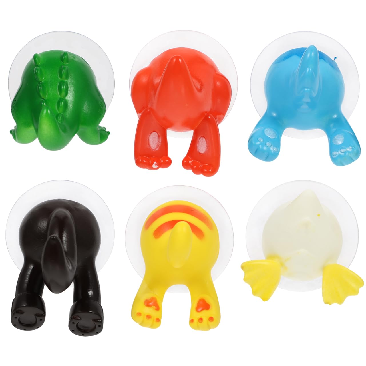 Cintres créatifs à ventouse Amosfun pour décorer la salle de bain