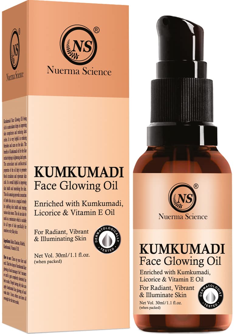 Nuerma Science Kumkumadi Oil 30 Ml. Face oil for Glowing Skin