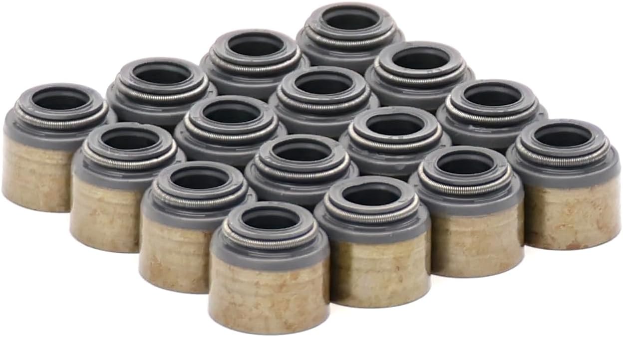 Michigan Motorsports LS Valve Seal Kit | Set of 16 High-Performance Valve Seals | Fits LS1 LS2 LS3 LS6 LS7 LSA Engines