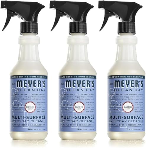 Mrs. Meyer's - Spray limpiador multiusos Bluebell, 16 onzas líquidas, paquete de 3 disponible en Yaxa Peru