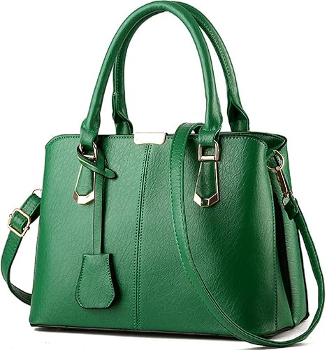 Vista 15 de XingChen Bolsos y bolsos de mano para mujer, bolso de mensajero de moda para mujer, de piel sintética, con asa superior, bolso de hombro 2-Rosa