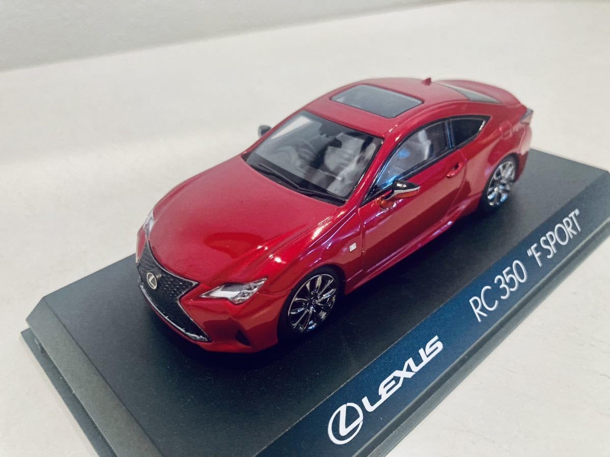 京商 1/43 レクサス RC 350 Fスポーツ レッド ミニカー Amazon | 【】1/43 京商 レクサス RC350 F SPORT 2020 Radiant Red CL