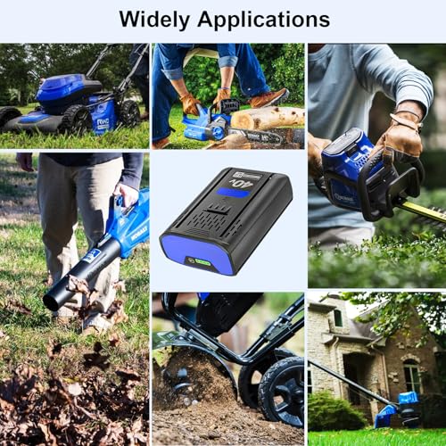1 Pack 6.0Ah Lithium-ion Replacement for Kobalt 40V Battery Compatible with KPM1040A-03, KM-1640-06, KM 4040-06,Cordless Power Tool Battery
